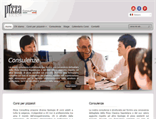 Tablet Screenshot of pizzaconsulting.com